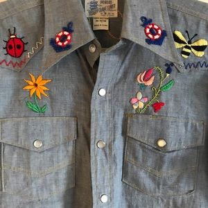 Fun Stitched Western Wear Shirt